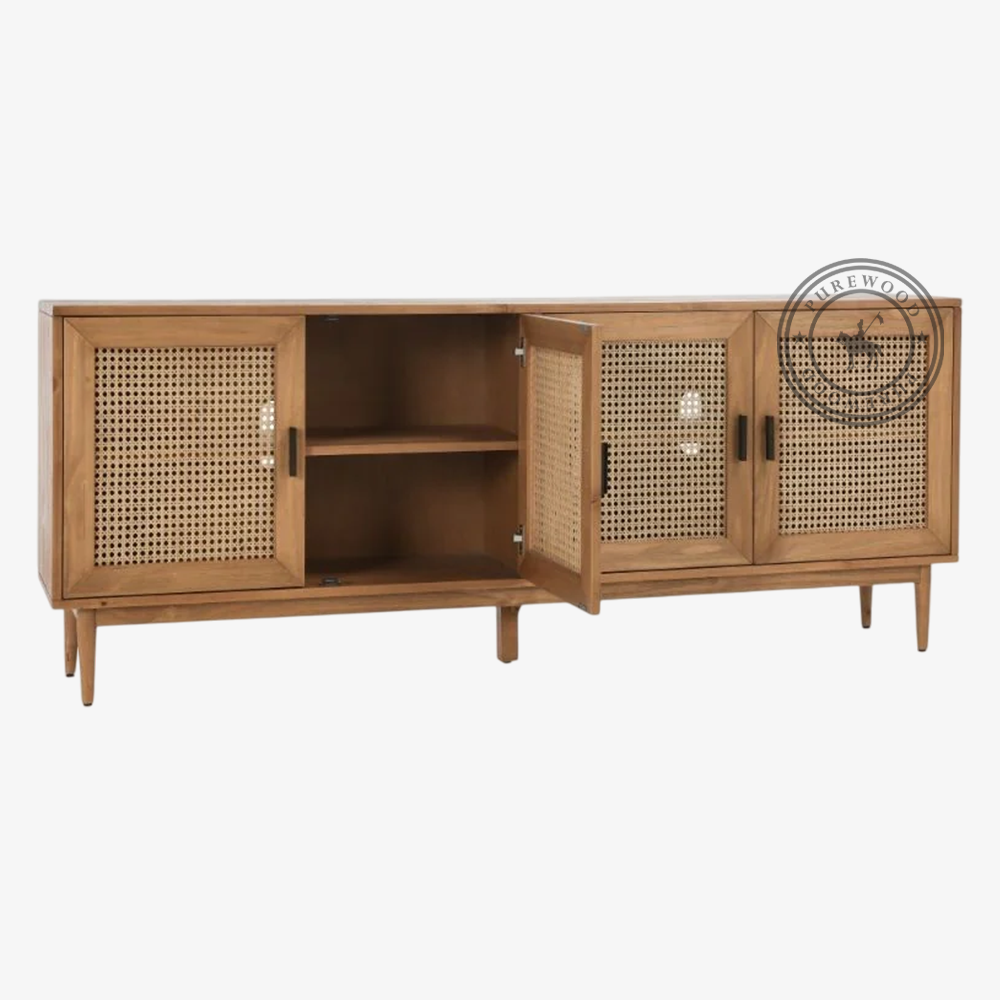 Victoria Cane Sideboard - Image 2