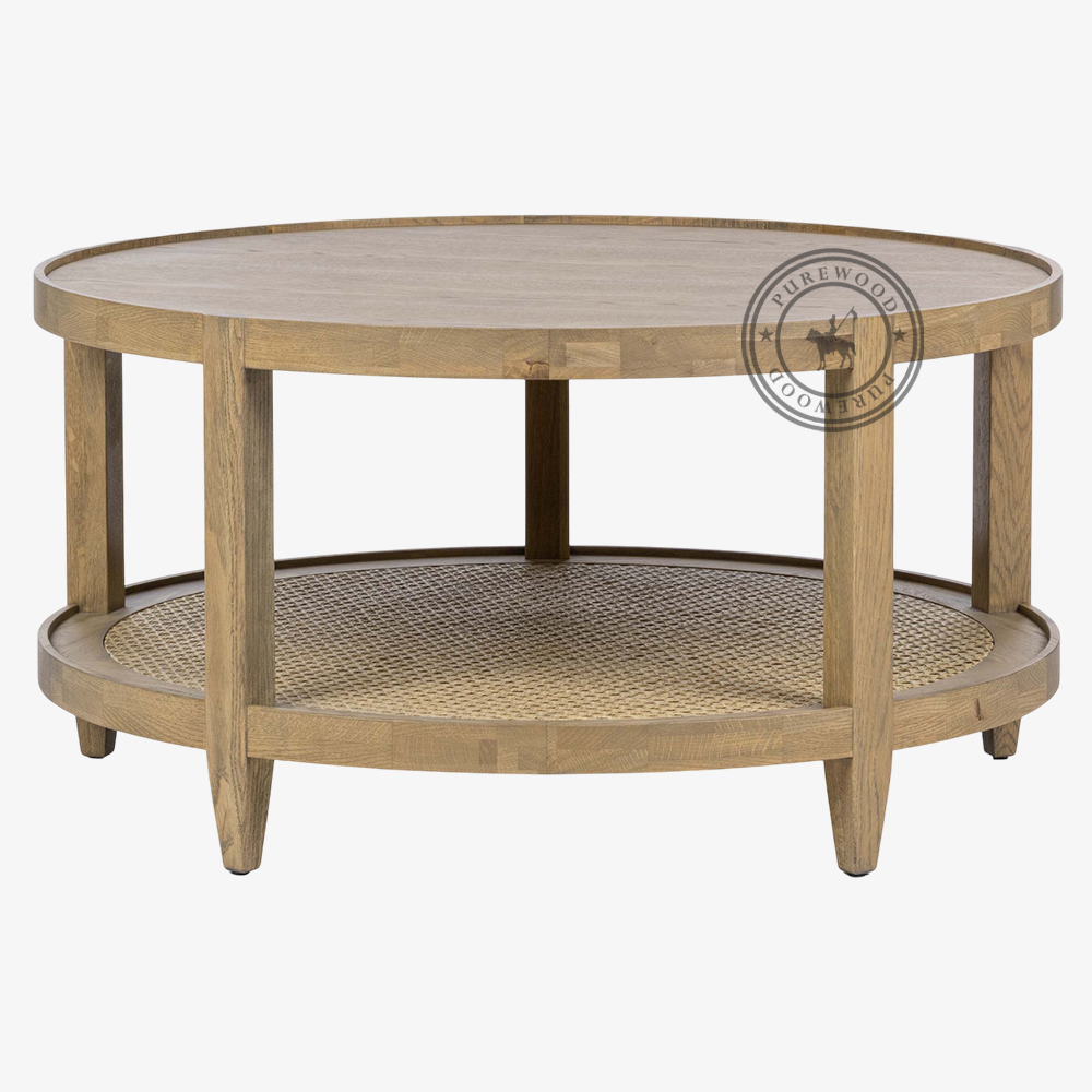 Zeal Birch cane coffee table